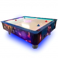 Hokej na powietrzu (220*170*75 cm.) z oświetleniem dla 4 graczy