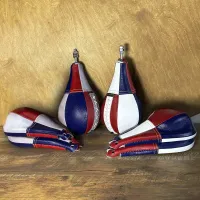 Skórzany pokrowiec na gruszkę (kolorowy) Skórzany pokrowiec na gruszkę (kolorowy)